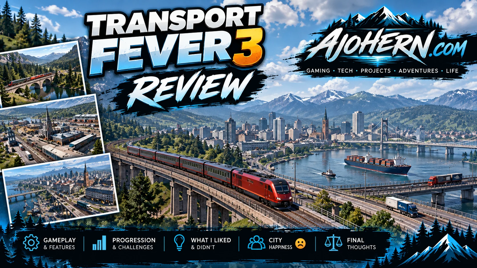 AJOHern Transport Fever 3 review artwork